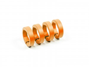 SIXPACK - Clamp Rings alloy orange