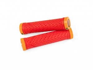 SIXPACK - Grips K-Trix red / neon-orange