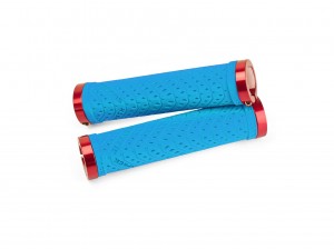SIXPACK - Grips K-Trix azur-blue / red