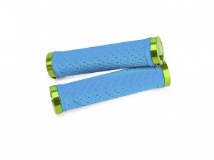 SIXPACK - Grips K-Trix azur-blue / electric-green