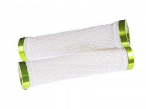 SIXPACK - Grips S-Trix white / electric-green