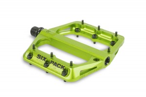 SIXPACK - pedals Millenium -AL electric-green