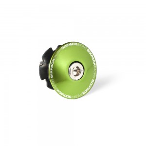 SIXPACK - Aheadcap standard 1-1/8" mit Kralle electric-green